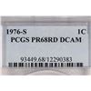 Image 3 : 1976-S LINCOLN CENT PCGS PR68 DCAM