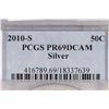 Image 3 : 2010-S SILVER KENNEDY HALF DOLLAR PCGS PR69DCAM