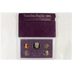 1985 US PROOF SET (WITH BOX)