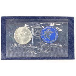1973-S  IKE SILVER DOLLAR UNCIRCULATED (BLUE PACK)