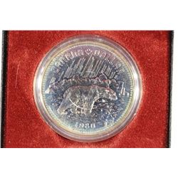 1980 CANADA ARCTIC SILVER DOLLAR PROOF