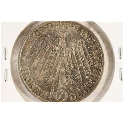 1972 GERMAN OLYMPIC SILVER 10 MARK UNC