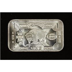 1 TROY OZ .999 FINE SILVER INGOT SILVER BULLION OF