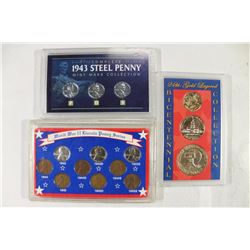 3 US COIN SETS SEE DESCRIPTION