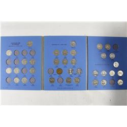GREAT STARTER SET OF CANADIAN NICKELS 1922-1960