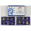 Image 1 : PARTIAL 2007 US PROOF SET (WITH BOX)