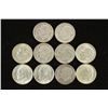 Image 1 : 10 ASSORTED SILVER ROOSEVELT DIMES