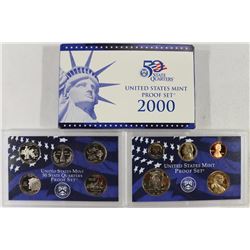 2000 US PROOF SET (WITH BOX)
