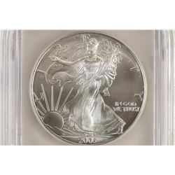 2003 AMERICAN SILVER EAGLE ICG MS70