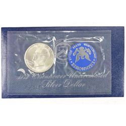 1972-S  IKE SILVER DOLLAR UNCIRCULATED (BLUE PACK)