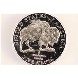 2005-S BISON NICKEL ICG PR70 DCAM FIRST DAY ISSUE