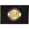 Image 1 : GOLD 2016-W MARK TWAIN $5 UNC 1/4 OZ. COIN