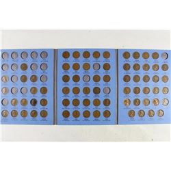 STARTER SET OF LINCOLN CENTS 1909-1940 71 COINS