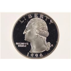 1996-S WASHINGTON SILVER QUARTER NGC PF69
