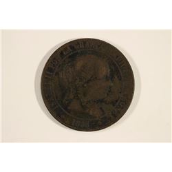 1868-OM SPAIN 5 CENTIMOS