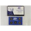 Image 2 : 1999 US 50 STATE QUARTERS PROOF SET WITH BOX