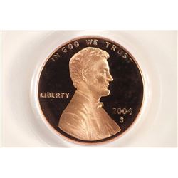 2004-S LINCOLN CENT PCGS PR69RD DCAM