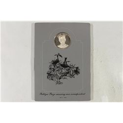 33 GRAM STERLING SILVER PROOF ROUND ERNIE PYLE