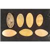 Image 2 : 7 ASSORTED ELONGATED CENTS