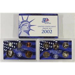 2002 US PROOF SET (WITH BOX)