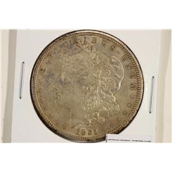 1921-D MORGAN SILVER DOLLAR