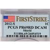 Image 3 : 2012-S LINCOLN SHIELD CENT PCGS PR69RD DCAM