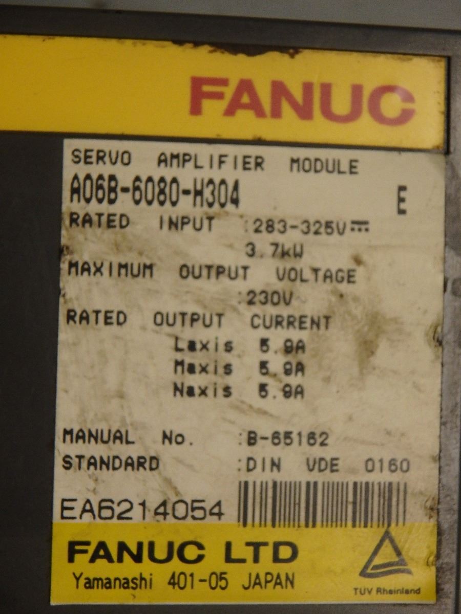 Amplificatore Servomotore FANUC A06B-6080-H304 - Ricondizionato E Testato - Foto 5