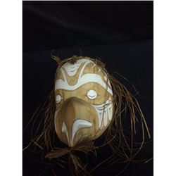HAND CARVED NATIVE ART MASK