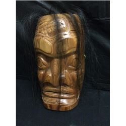 SIGNED NATIVE ART MASK BY B. ELDER
