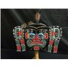 Image 4 : SIGNED HAND CARVED NATIVE ART MASK RAVEN RATTLE BY JIMMY JOSEPH