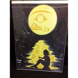SIGNED & NUMBERED NATIVE ART PRINT BY SLALA KEM 11/100