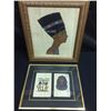 Image 1 : EGYPTIAN FRAMED ART LOT