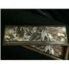 Image 2 : SOLID WOOD BOX W/ WOLVES SCREENPRINT