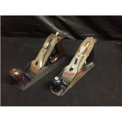 TWO VINTAGE WOOD WORKING PLANKS