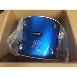 AUTOGRAPHED 13" BASIX TOM TOM BY GABRIEL MANTLE OF "GOB"