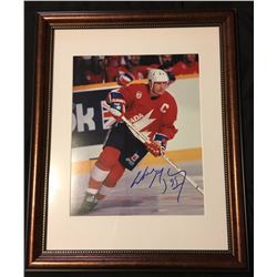 AUTOGRAPHED WAYNE GRETZKY FRAMED PHOTO W/ COA TEAM CANADA