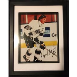 AUTOGRAPHED WAYNE GRETZKY FRAMED PHOTO W/ COA L.A KINGS