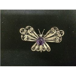 STERLING SILVER BROOCH