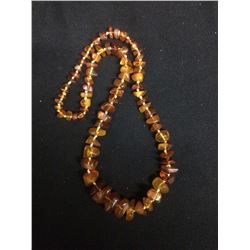 RAW AMBER NECKLACE
