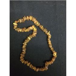 RAW AMBER NECKLACE