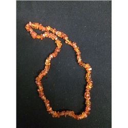 RAW AMBER NECKLACE