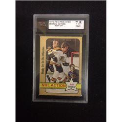 1972-73 O-PEE-CHEE #58 BOBBY ORR NHL ACTION HOCKEY CARD 7.5 NM+