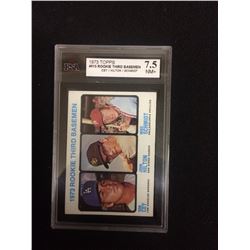 1973 TOPPS #615 ROOKIE 3RD BASEMEN BASEBALL CARD 7.5 NM+
