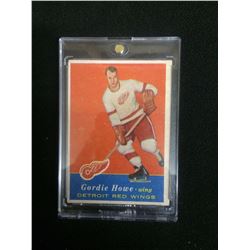 1956-57 TOPPS GORDIE HOWE HOCKEY TRADING CARD