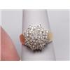 Image 1 : 10K Diamond Cluster Ring 1 CT T.W.