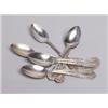Image 1 : Set of 8 Sterling Demi-tasse Spoons