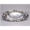 Image 1 : Art Nouveau Silver Plate Bread Tray