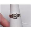 Image 1 : Sterling Buckle Ring