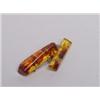 Image 1 : Two Natural Amber Bar Pins