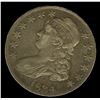 Image 3 : 1834 CAPPED BUST SILVER HALF DOLLAR  NNC AU58  SCARCE!